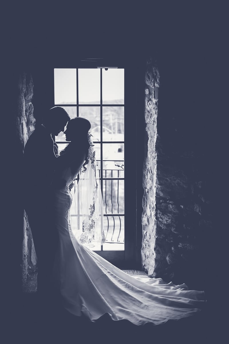 Pastel Wedding Dress